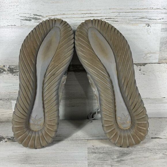 Adidas Mens Tubular Radial Charcoal Solid Grey Lace‎ Up Shoes Size 9 - Picture 8 of 9